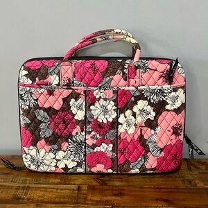 Floral Vera Bradley Hard Case Laptop Bag